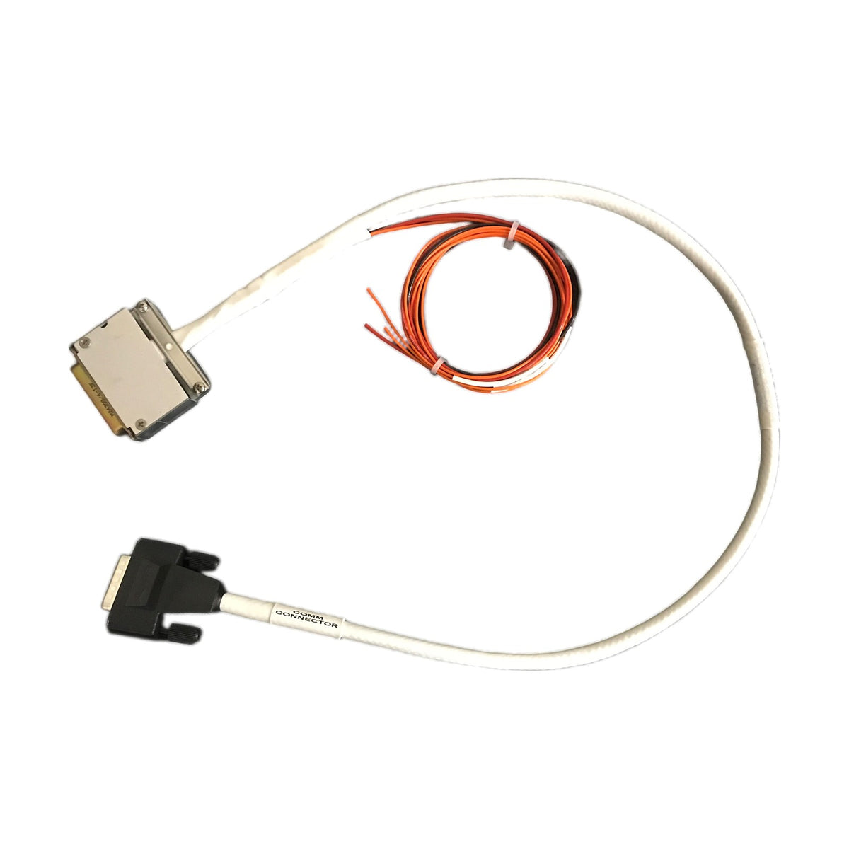 COM radio harness with unit connector, panel D-sub and power leads
