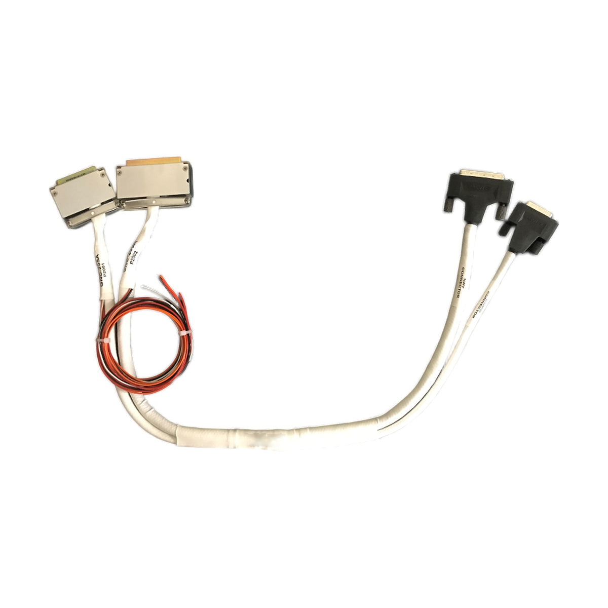 NAV/COM wiring harness with COM and NAV connectors