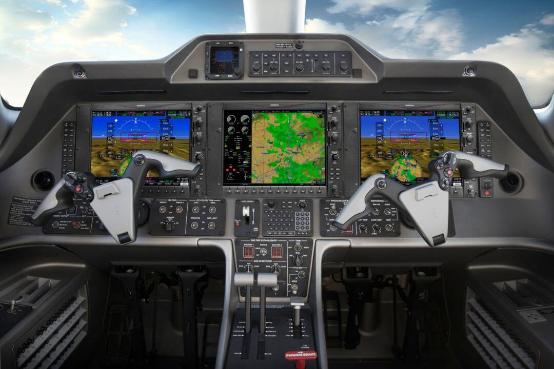 ATS Phenom 100 cockpit