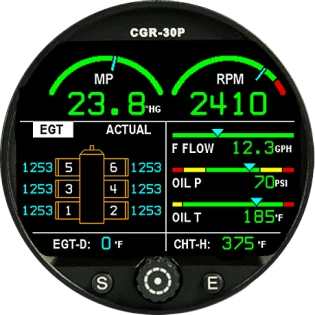 Digital EGT View