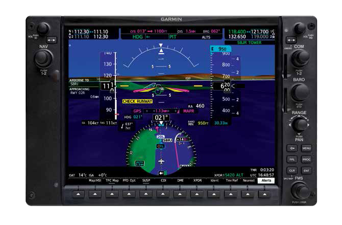 G1000 NXi display transp